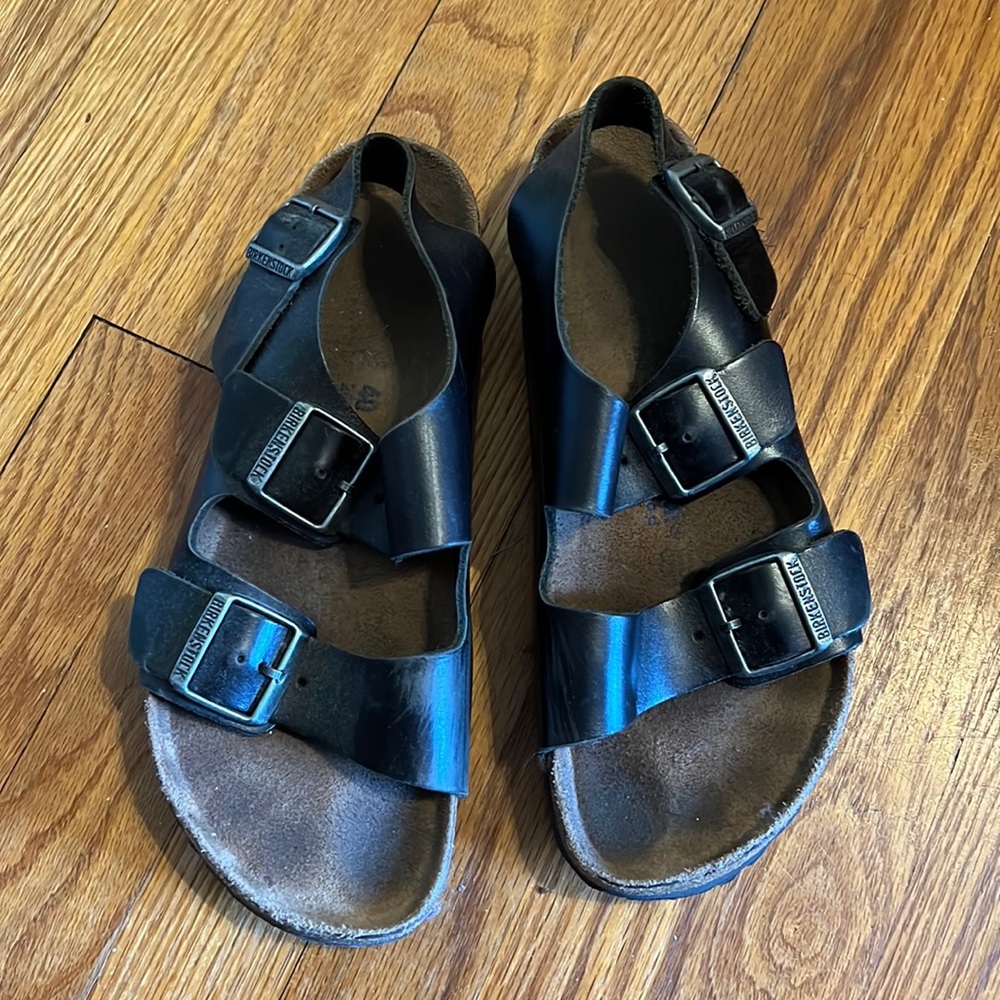 Milano Softbed Birkenstocks Amalfi Black